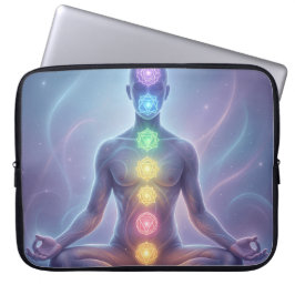 Die 7 Chakren´2 Laptop Fodral
