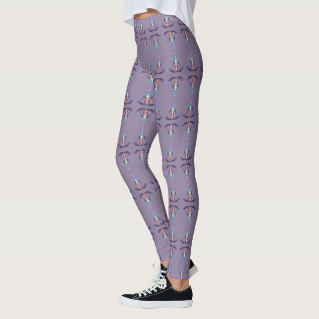 Die 7 Chakren´2 Leggings (Vänster)