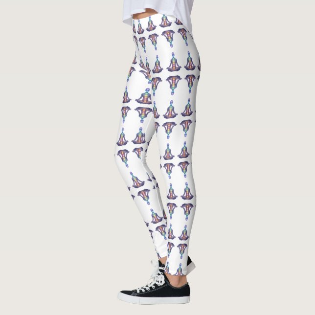 Die 7 Chakren´2 Leggings (Vänster)