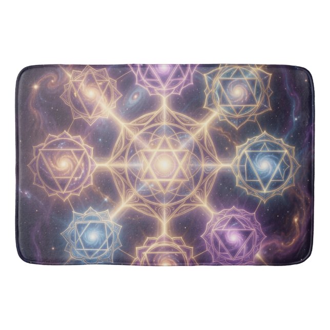 Die 7 Chakren´7 Badrumsmatta (Framsidan)