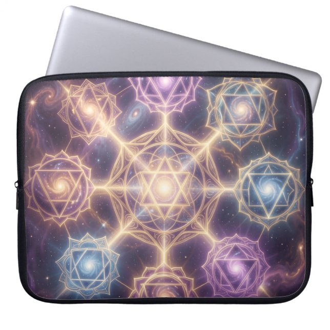 Die 7 Chakren´7 Laptop Fodral (Framsidan)