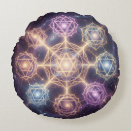 Die 7 Chakren´7 Rund Kudde