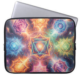 Die 7 Chakren´8 Laptop Fodral