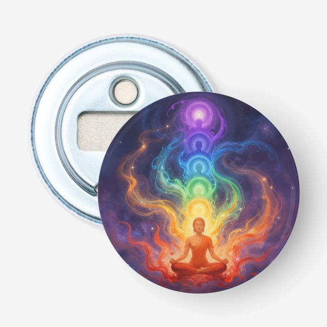 Die 7 Chakren Flasköppnare (Framsidan)