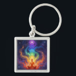 Die 7 Chakren Fyrkantig Silverfärgad Nyckelring<br><div class="desc">Die 7 Chakren sind Energiezentren entlang der Wirbelsäule,  die verschiedene Lebensbereiche beeinflussen – von Sicherheit und Kreativität über Selbstbewusstsein und Liebe bis hin zu Kommunikation,  Intuition und Spiritualität. Im Gleichgewicht fördern sie Harmonie,  innere Kraft und ganzheitliches Wohlbefinden.</div>