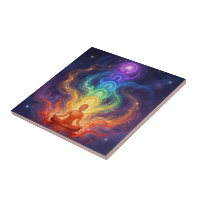 Die 7 Chakren Kakelplatta (Sidan)