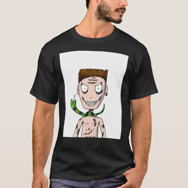 DIE ANTWOORD - NINJA Graphic  T Shirt (Framsida)
