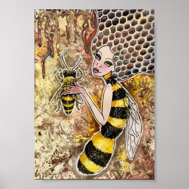 Die Bienkönigin Poster (Framsidan)