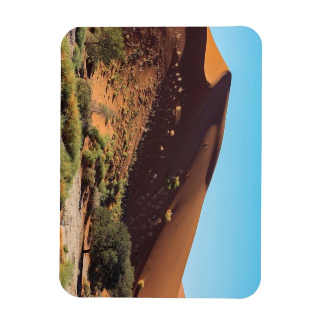 Die Dünen des Sossusvlei i Namibia Magnet (Vertikal)