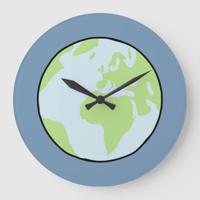 Die Erde  Stor Klocka (Framsida)