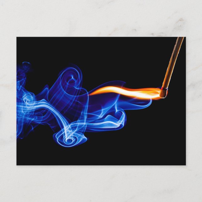 Die Flamme Postkarte Vykort (Framsida)