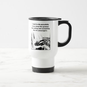 Die fredligt i min sömnfantny Travel Mug Humor Resemugg