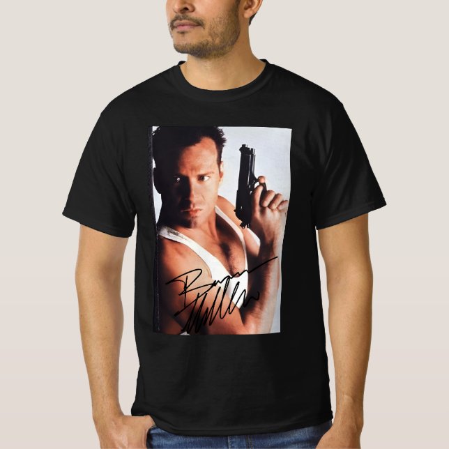 Die Hard bild T Shirt (Framsida)