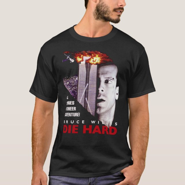 DIE HARD (fungerar endast med svart) Classic T-Shi T Shirt (Framsida)