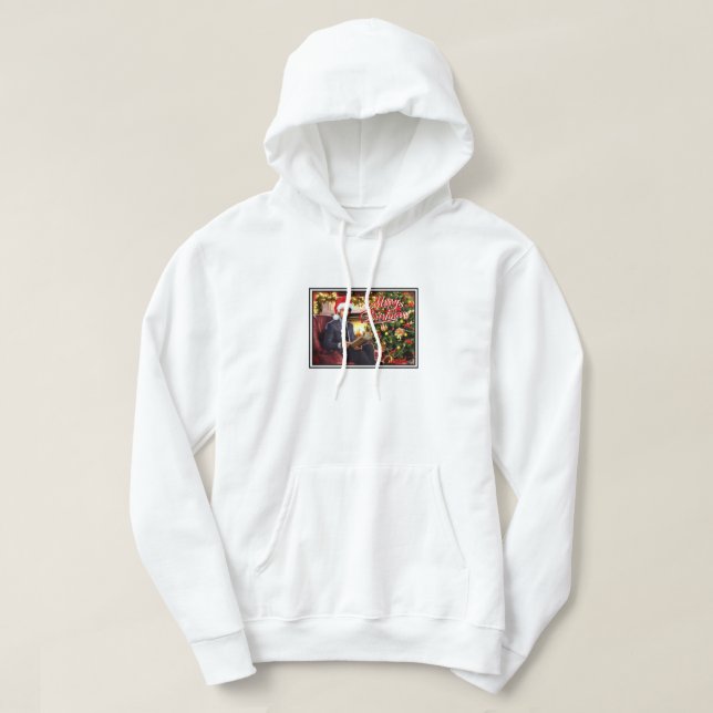 Die Hard Hans Gruber God jul Hoodie (Design framsida)