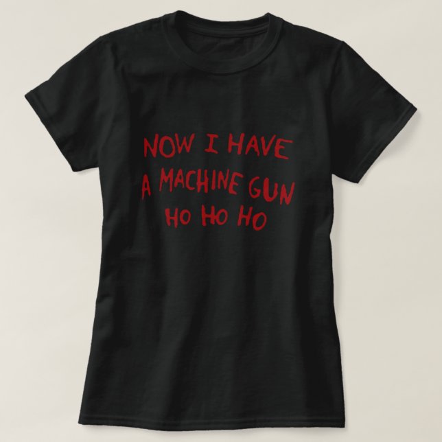 Die Hard Julafton Jumper T Shirt (Design framsida)