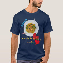 Die-Hard Noodle Fläkt - Funny Birthday Gift T Shirt