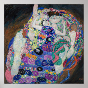 Die Jungfrau (The Virgin) - Gustav Klimt Poster