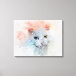 Die Katze Canvastryck