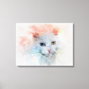 Die Katze Canvastryck