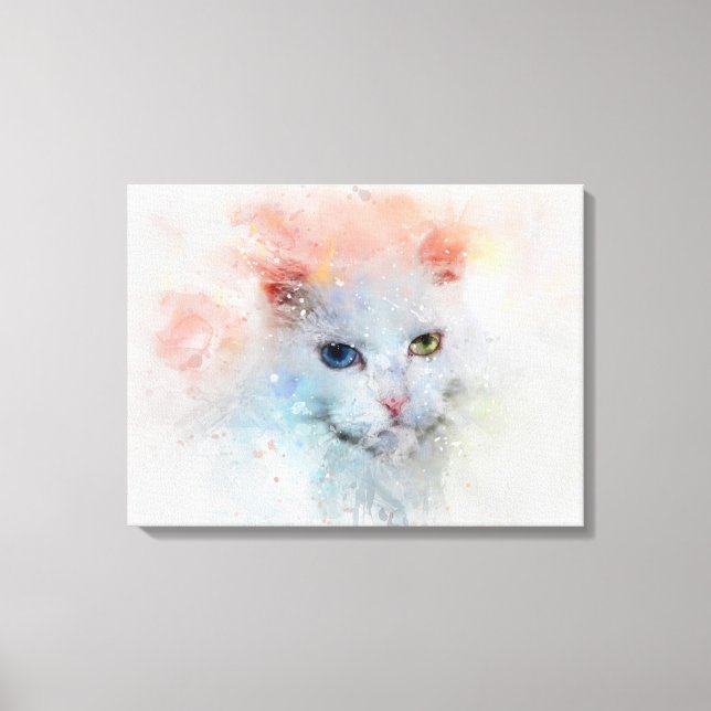 Die Katze Canvastryck (Framsida)