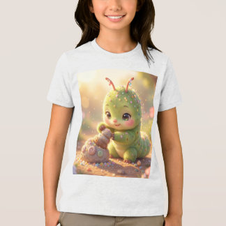 Die kleine Raupe auf ihrer magischen Reise 🐛✨5 T Shirt