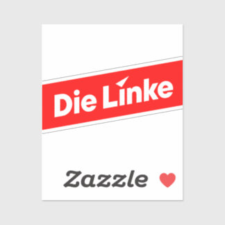 Die linke klistermärken