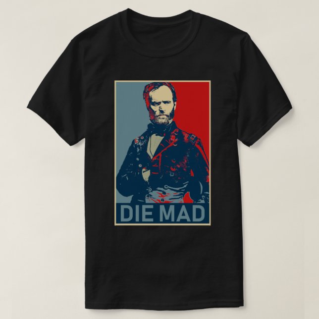 Die Mad. Sherman. Essential T-Shirt (Design framsida)