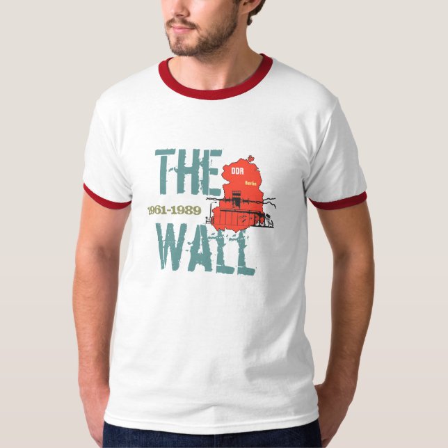Die Mauer T-shirt (Framsida)