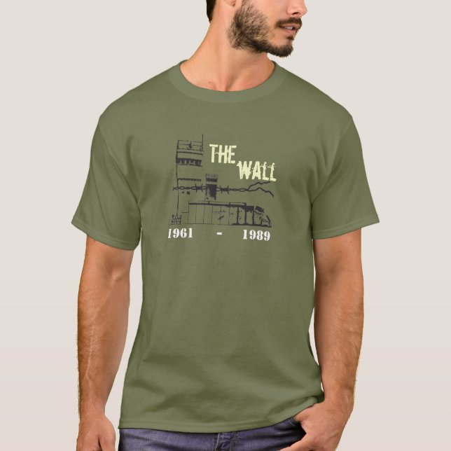 Die Mauer Tee Shirt (Framsida)