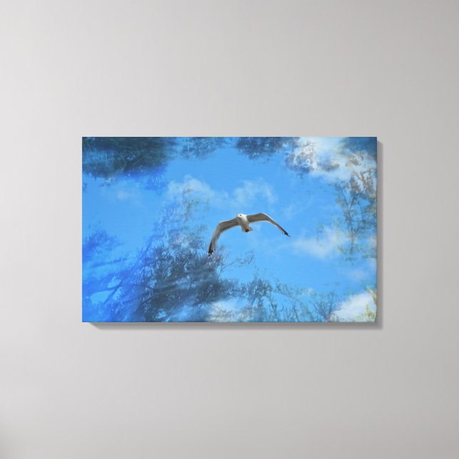 Die Möwe Canvastryck (Framsida)