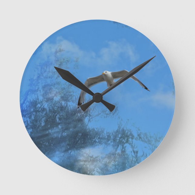 Die Möwe Rund Klocka (Framsida)