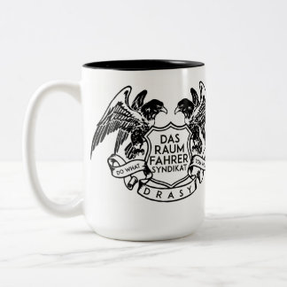 Die Raumfahrer Tasse Två-Tonad Mugg