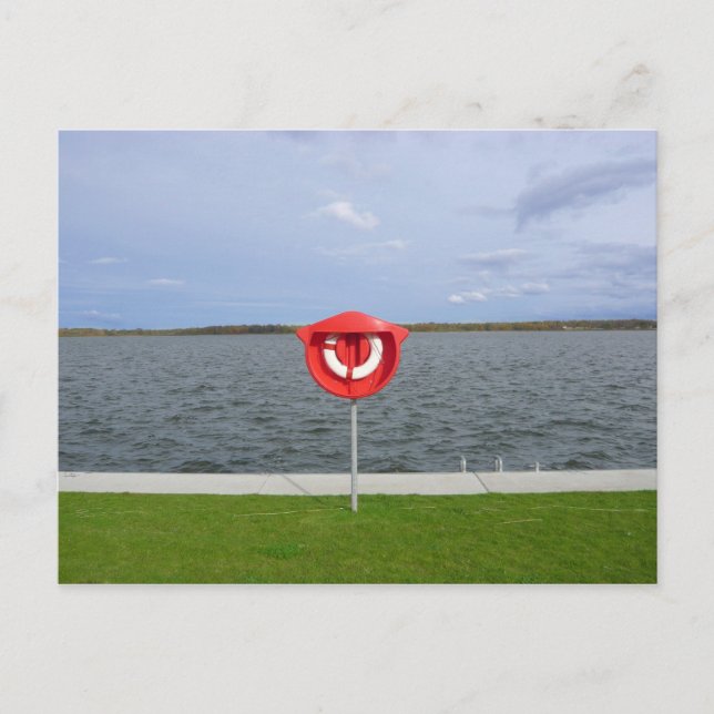 Die Rettung.. Vykort (Framsida)