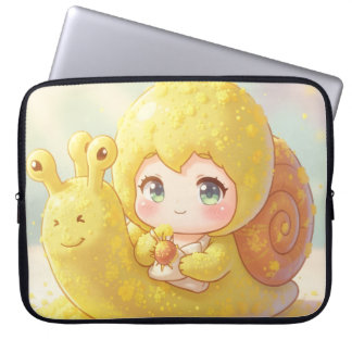 Die Schnecke und der Zauber der Blütenkronen.1 Laptop Fodral