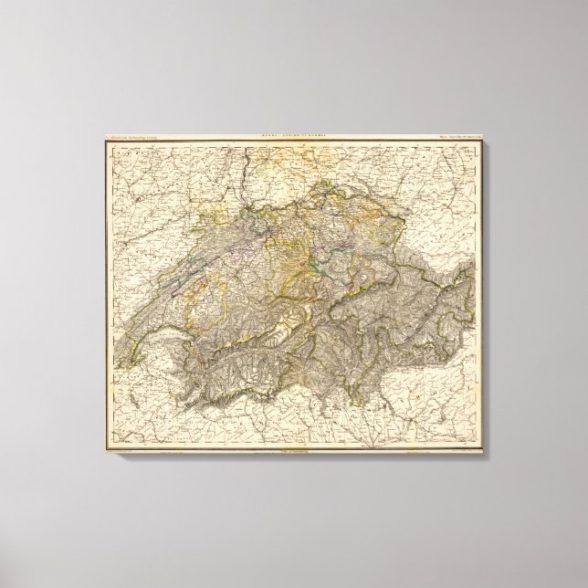 Die Schweiz Canvastryck (Framsida)