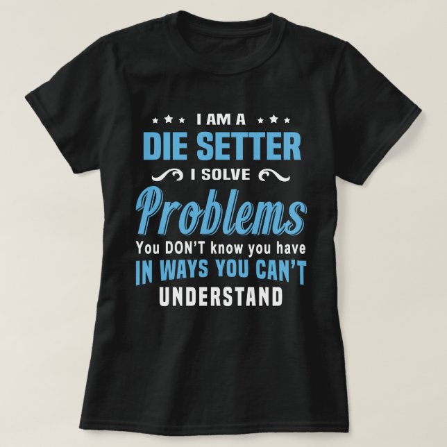 Die Setter T Shirt (Design framsida)