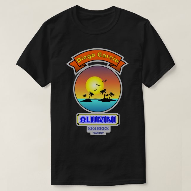 Diego Garcia Alumni T Shirt (Design framsida)