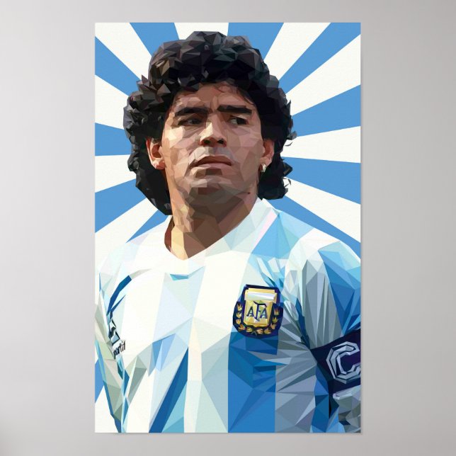 Diego Maradona Poster (Framsidan)