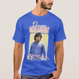 Diego Maradona Retro 90s Aesthetic 1 T Shirt
