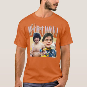 Diego Maradona Retro 90s Aesthetic T Shirt