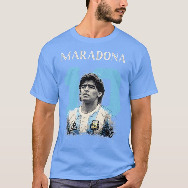Diego Maradona T Shirt (Framsida)