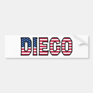 Diego Namn Vorname USA Aufkleber Sticker Auto Bildekal
