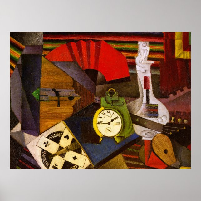 Diego Rivera Larmklockan Surrealism Konst Poster (Framsidan)