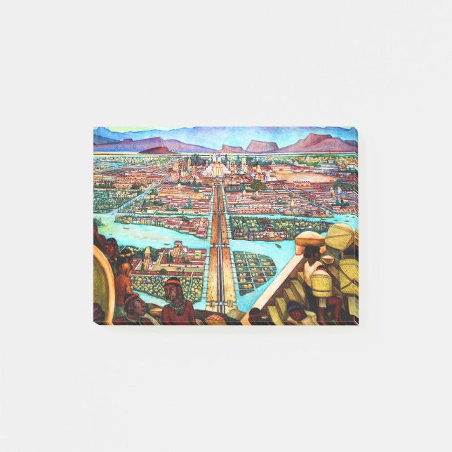 Diego Rivera Tenochtitlan Mural Post-it Block (Framsida)