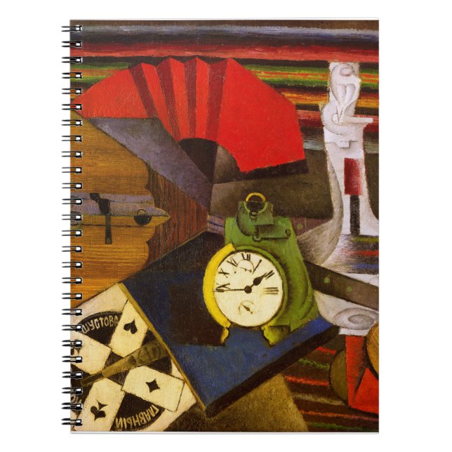 Diego Rivera, Väckarklockan, Anteckningsbok (Framsidan)