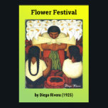 Diego Riveras festival (1925) Poster<br><div class="desc">Bilden skapades av en av Mexikos berömdar, Diego Rivera. Namn i denna teckning är "Flower Festival (1925)". Riveras använda i färg är enastående. Ett vanligt tema för många av Riveras verk är arbetarklassmänniskor. Både färg, stil och subjekt sammanfaller för att skapa denna klassiska (1925). Du kan köpa den här "Flower...</div>