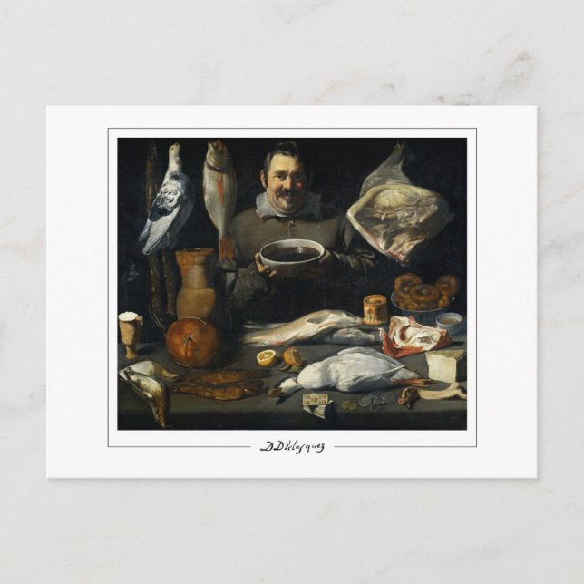 Diego Velázquez #100 - Finkonstkort Vykort (Framsida)