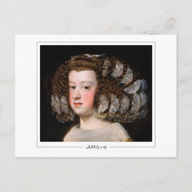 Diego Velázquez #122 - Finkonst Postkort Vykort (Framsida)
