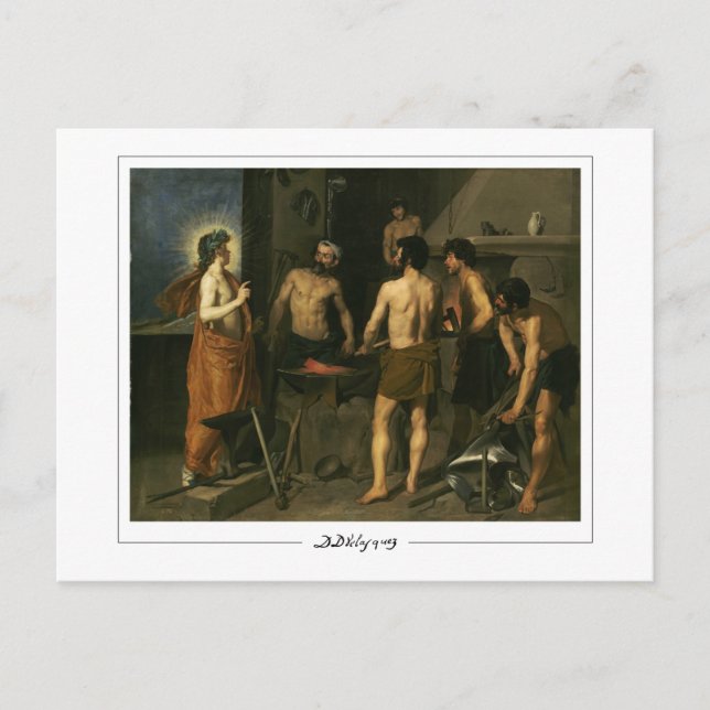 Diego Velázquez #142 - vykort för konst (Framsida)